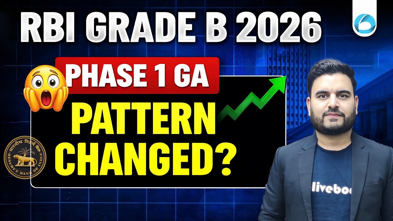Is the RBI Grade B Phase 1 GA Pattern Changing?