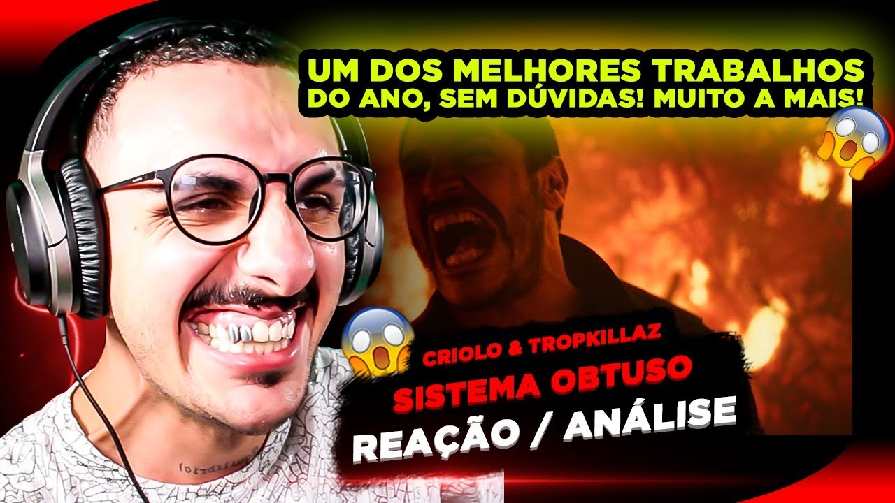 UM DOS MELHORES DO ANO! Criolo &Tropkillaz - Sistema Obtuso [Reação/ Análise]