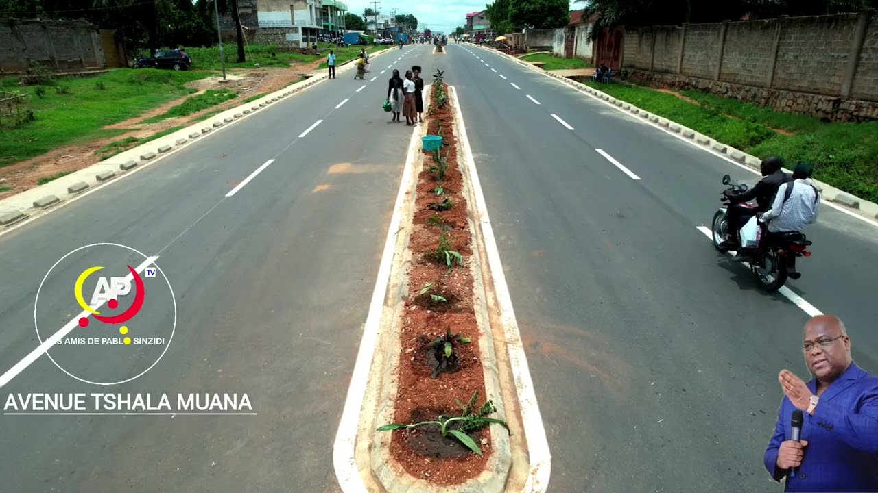 Mbujimayi | Avenue Tshiala Muana, sous mandat de Félix Tshisekedi Tshilombo