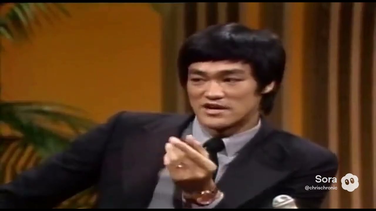 Bruce Lee stay positive