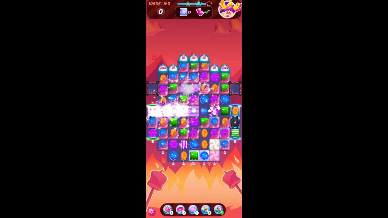 candy crush saga 10500. event all stars