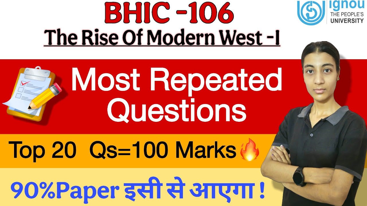 BHIC-106 📜 2025 Exam के लिए Top Questions!