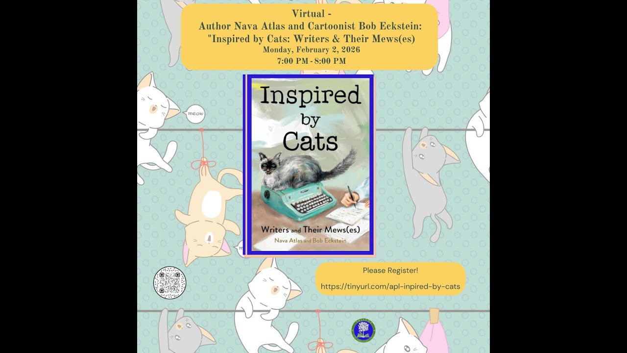 Author Nava Atlas and Cartoonist Bob Eckstein: 