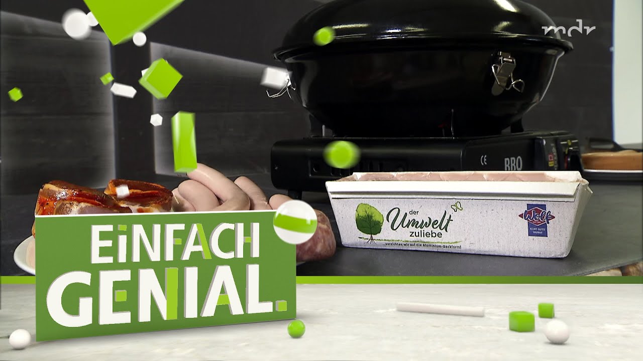 Kugelgrill ermöglicht Grillen mit Gaskocher | Einfach genial | MDR