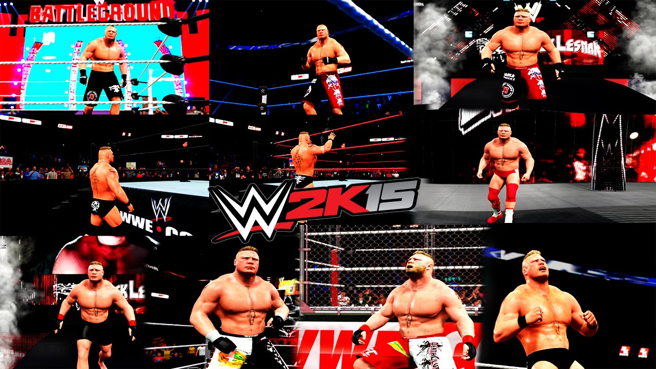 WWE 2K15 Brock Lesnar Mod pc 10 Attires
