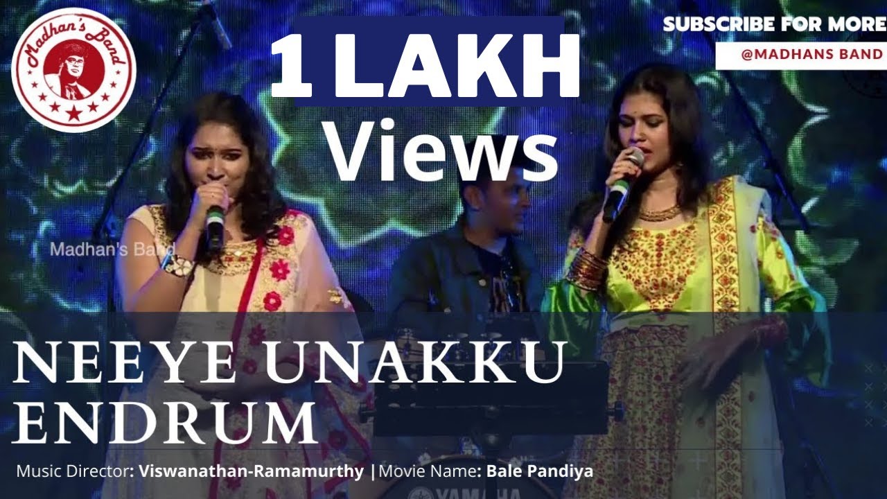 Neeye Unakku Endrum (Mama Maple) Bale Pandiya | Viswanathan-Ramamurthy | Madhan’s Band | JMR Events