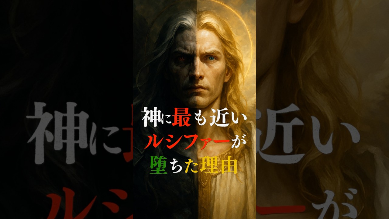 熾天使だったルシファーが堕天したのはある考えが理由だった #旧約聖書　#天使　#歴史