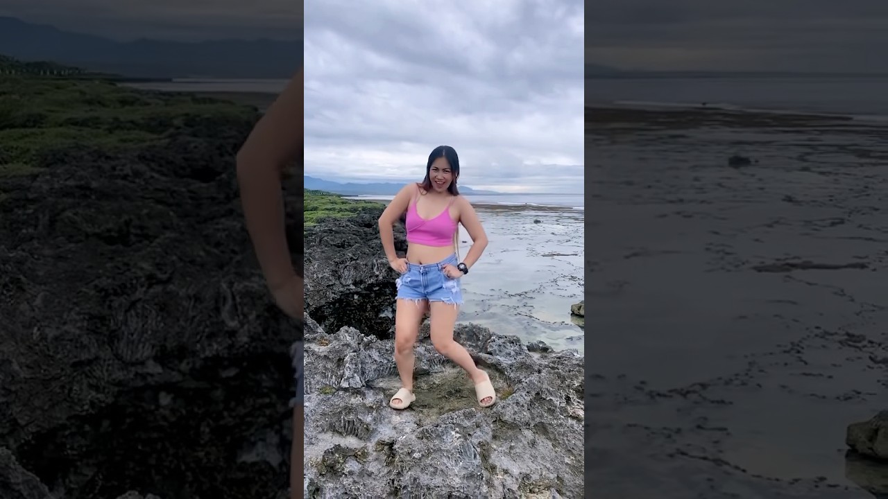 Rock Formation! 🥹🌊 #dance #rockformation #beach #views #escape #vibes