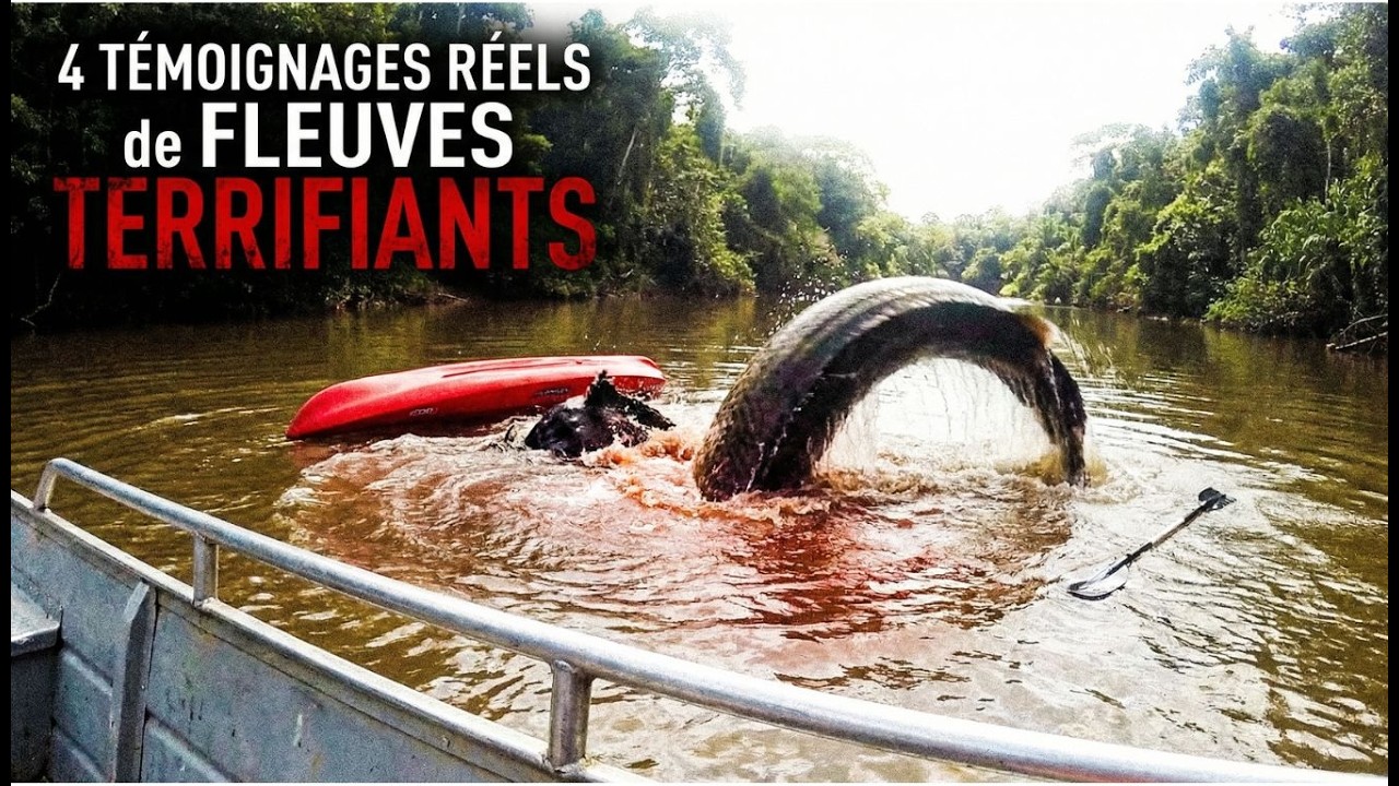 On était TRANQUILLES sur la RIVIÈRE... jusqu'à ce que je VOIE ce qui a PRIS mon AMI