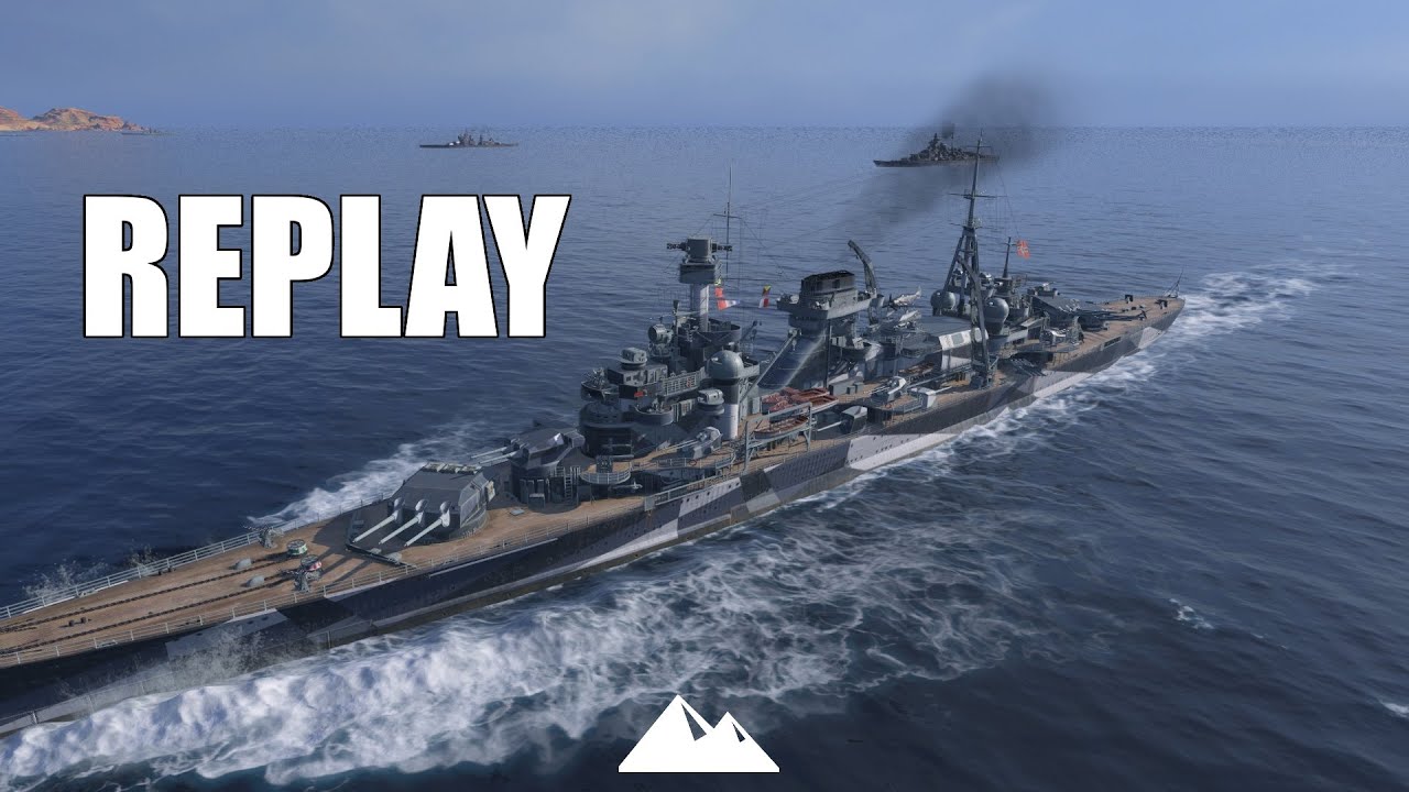 ROON, Nürnberg mit brutaler AP auf T9? - World of Warships | [Replay] [Deutsch] [60fps]