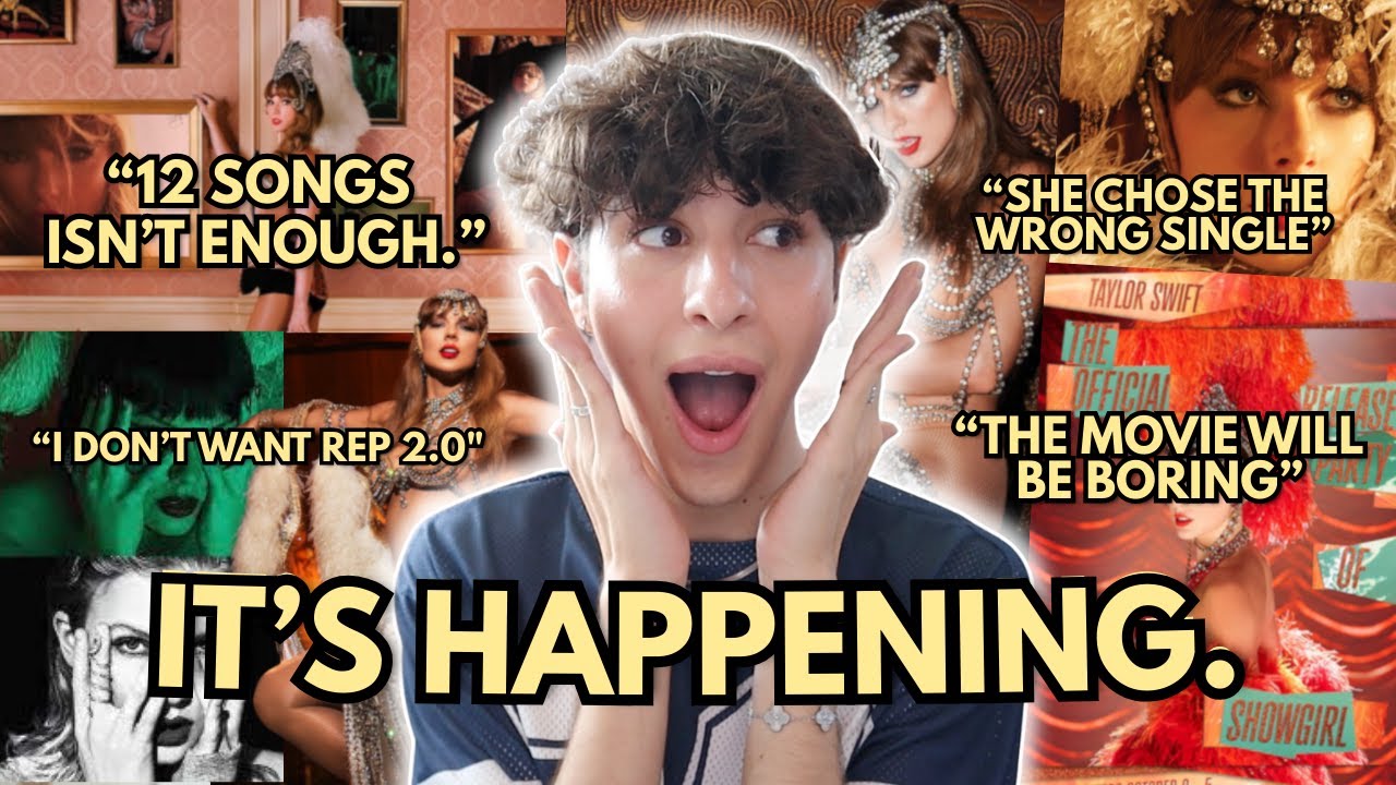 Reacting to YOUR Last Minute Life of a Showgirl Predictions 👀