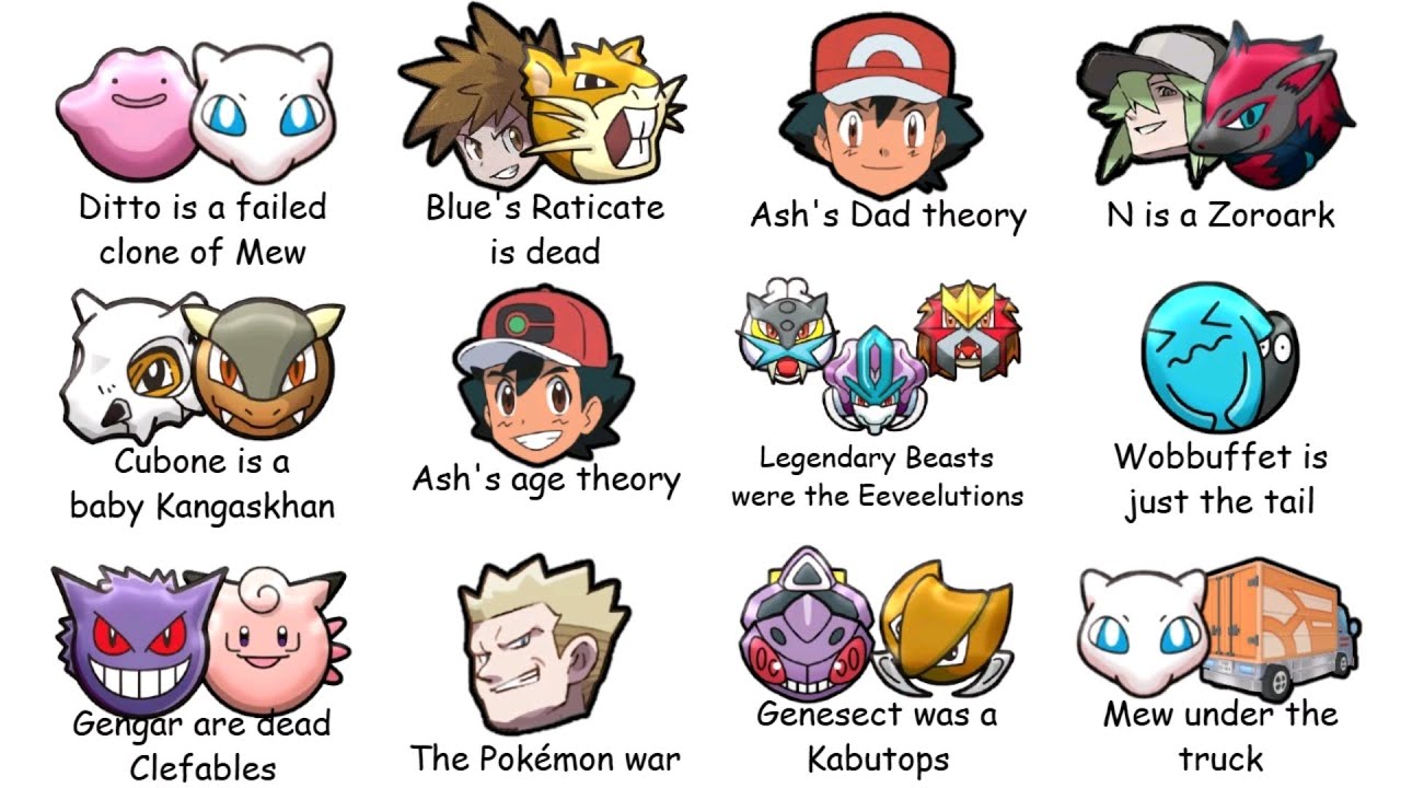 Every Pokemon Theory Explained in 8 Minutes