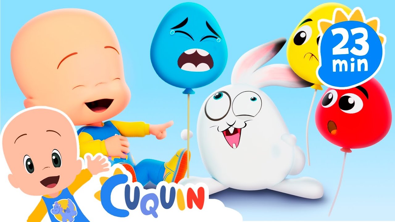 Algo pasa con los Globitos Bebé | El tren de las canciones de Cuquín y más vídeos de Cuquín