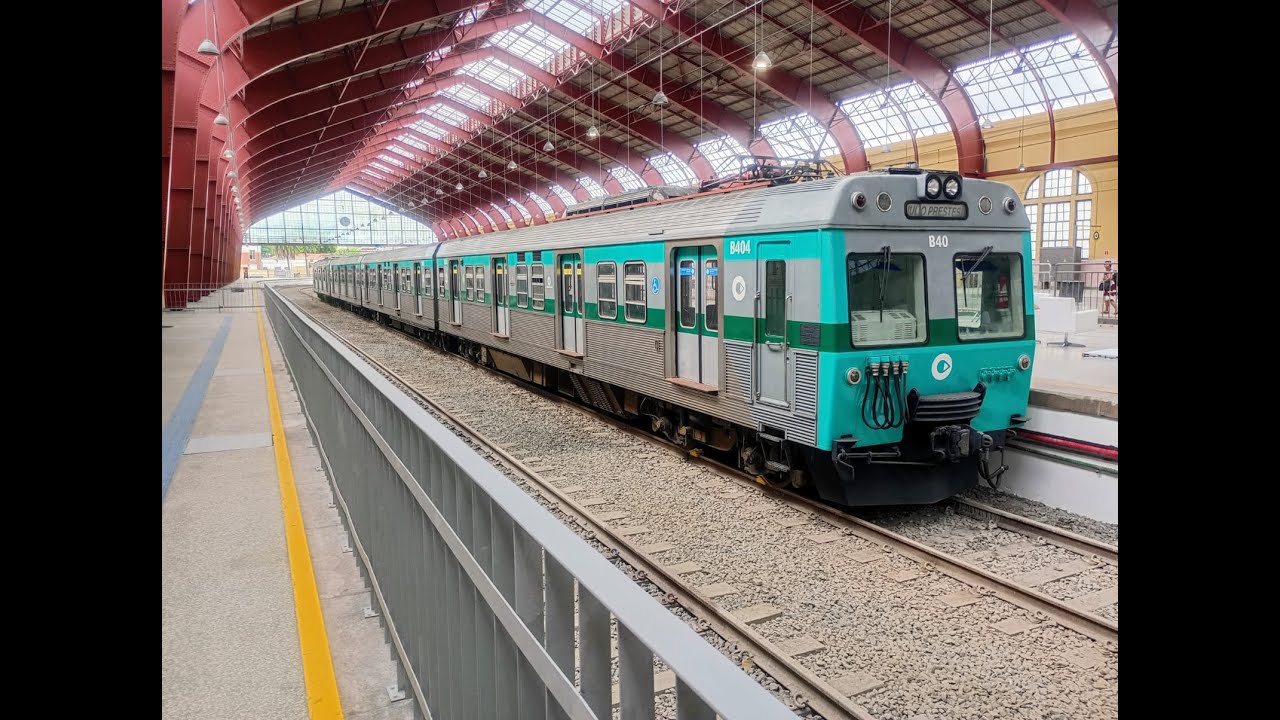 ESTAÇÃO JÚLIO PRESTES - E. F. SOROCABANA/FEPASA, ATUAL LINHA 8 CPTM/VIA MOBILIDADE, EM 30 JAN 2026.