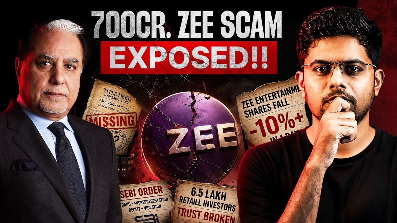 SEBI Expose 700Cr. Zee Scam !! Detail Explanation!!