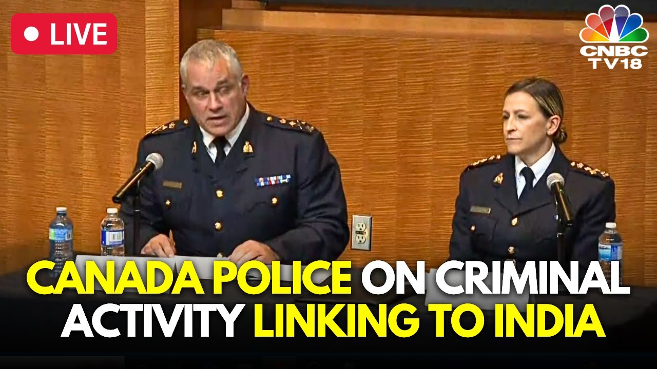 LIVE: Canada's RCMP Gives Update Into 'Violent Criminal Activity' with Connections To India | N18G