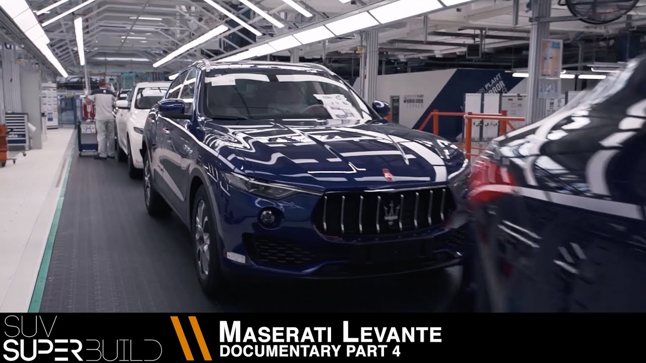 Документальный фильм о суперкомпиляции внедорожника Maserati Levante — часть 4