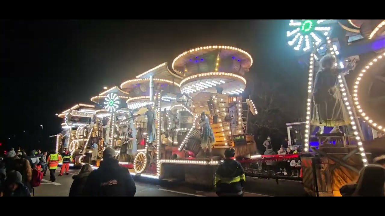 Griffens Carnival Club.  Bridgwater Carnival 2025. Hillbillies. 