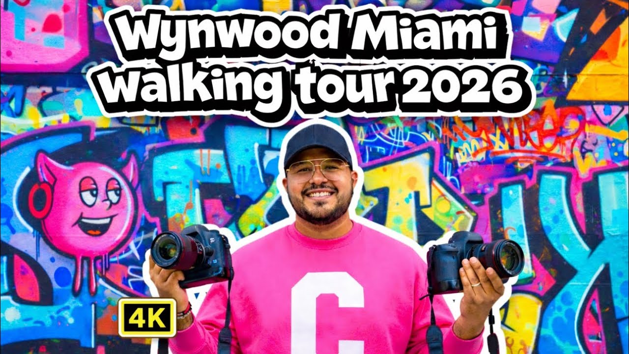 Wynwood Miami 2026 - Walking tour 4K 