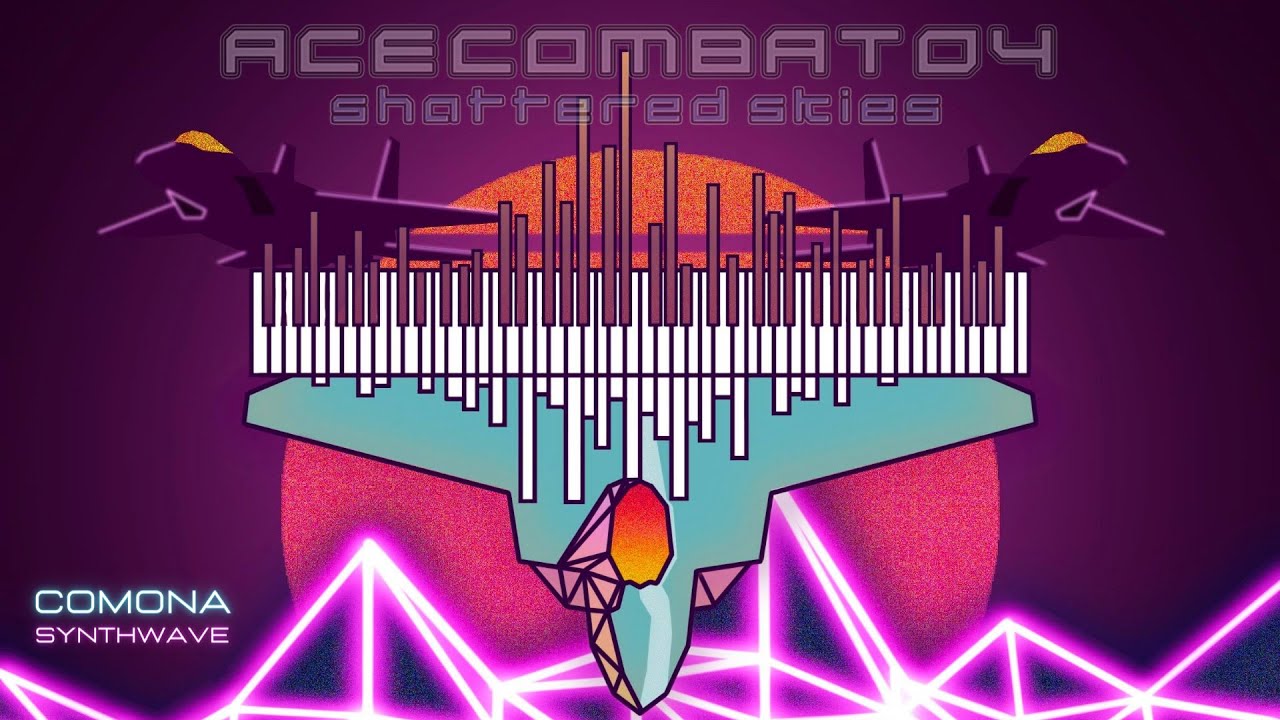So it's Ace Combat 04 COMONA but more Synthwave