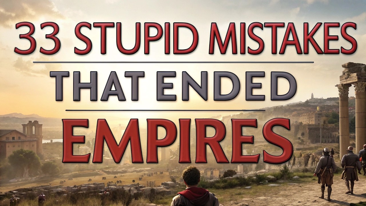 33 Dumbest Mistakes That Ended Empires