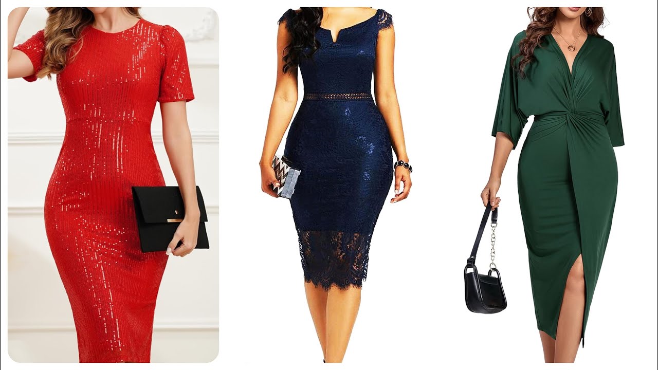 👗Vestidos Elegantes, Vestidos Hermosos Para Mujer para Fiestas!!