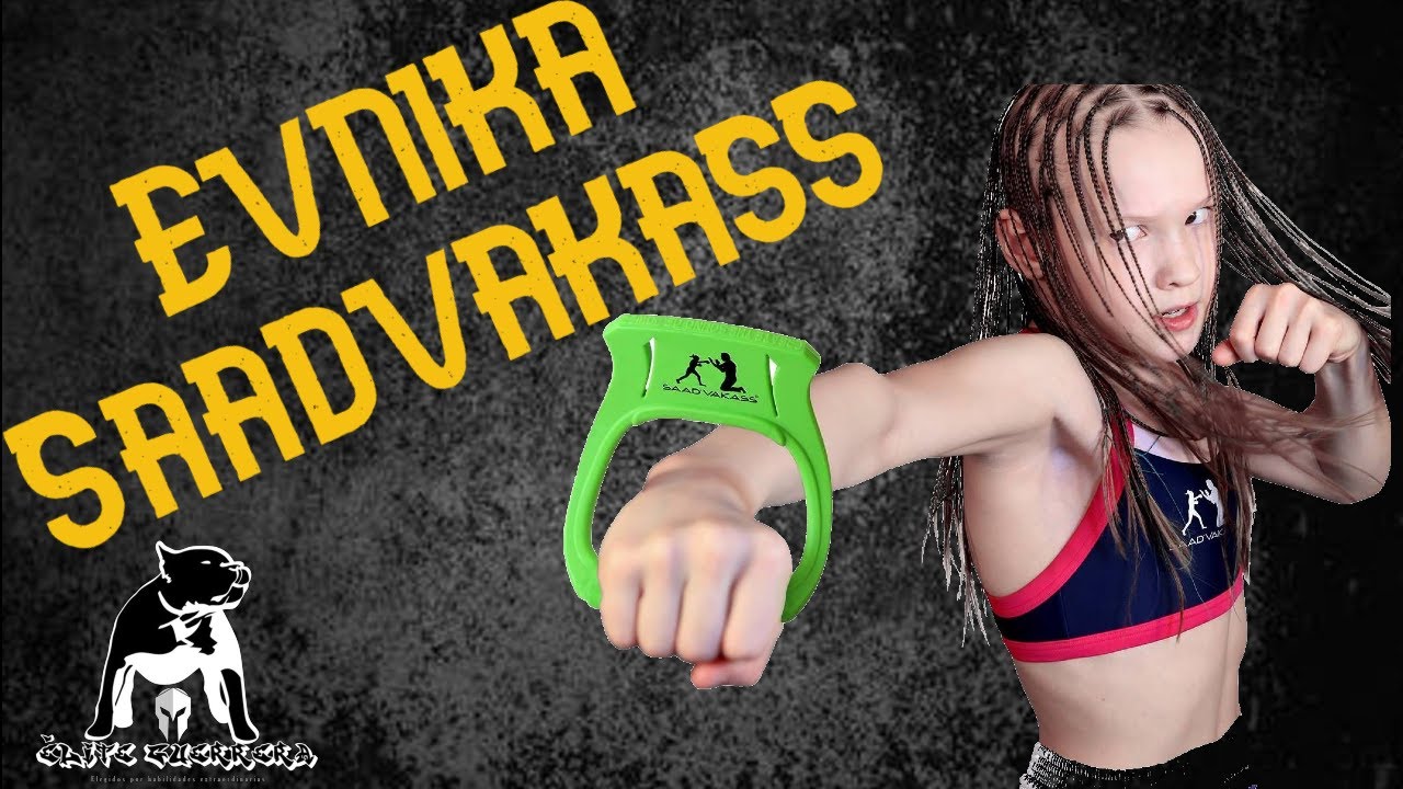 Brutal boxing machine, little girl fighter - Evnika Saadvakass