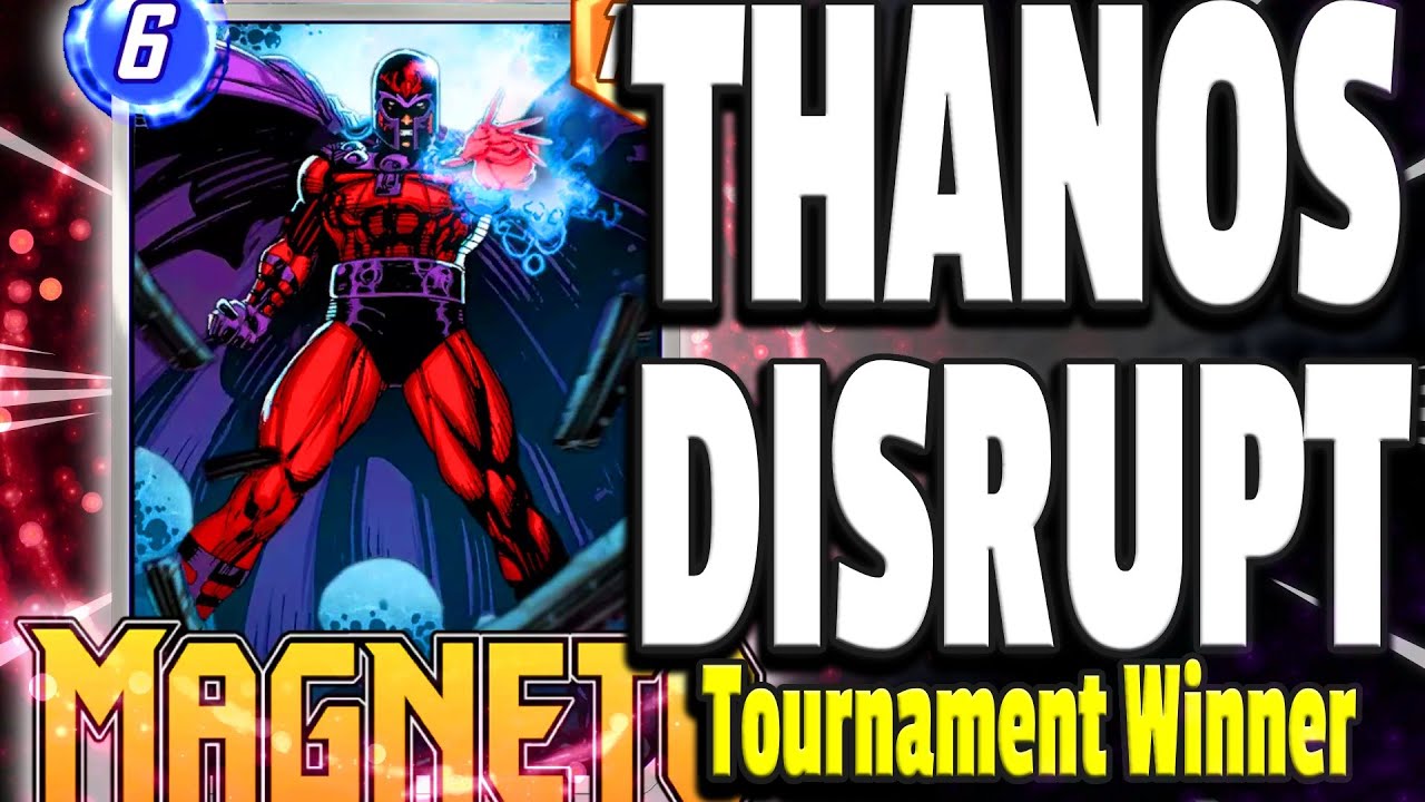 THANOS Controlled DISRUPTION | Tournament Winner | Marvel Snap
