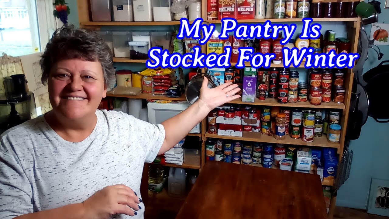 My Pantry Is Stocked For Winter | Pantry Tour