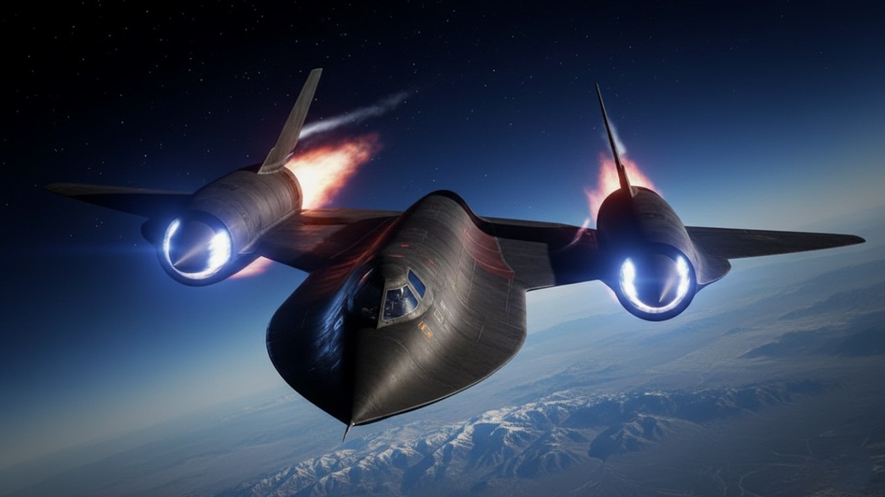 Реальные истории из кабины неуловимого SR-71 Blackbird