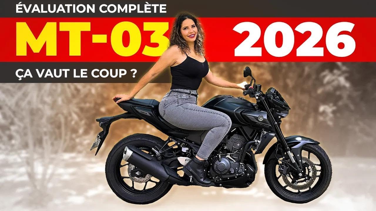 Nouveau test de la Yamaha MT-03 Connected : Quoi de neuf sur la version 2026 ? (Conso et prix)