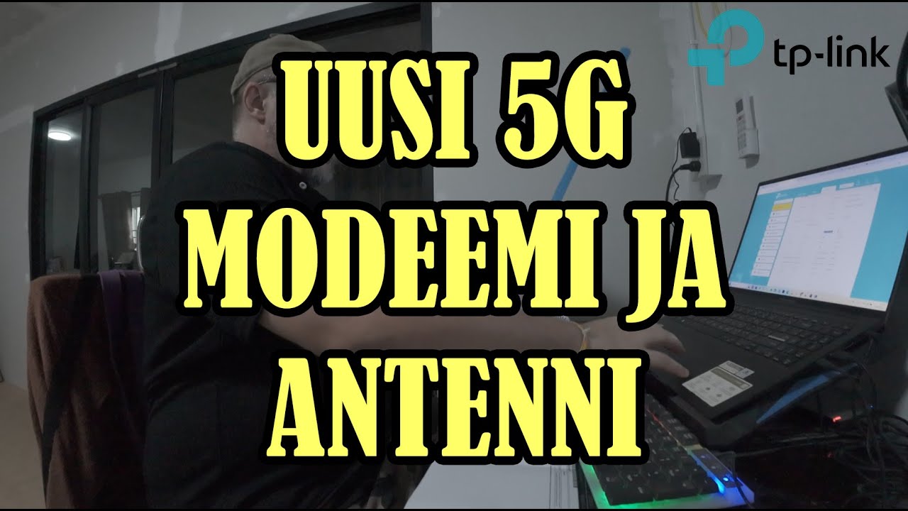 Uusi 5G Modeemi ja Antenni
