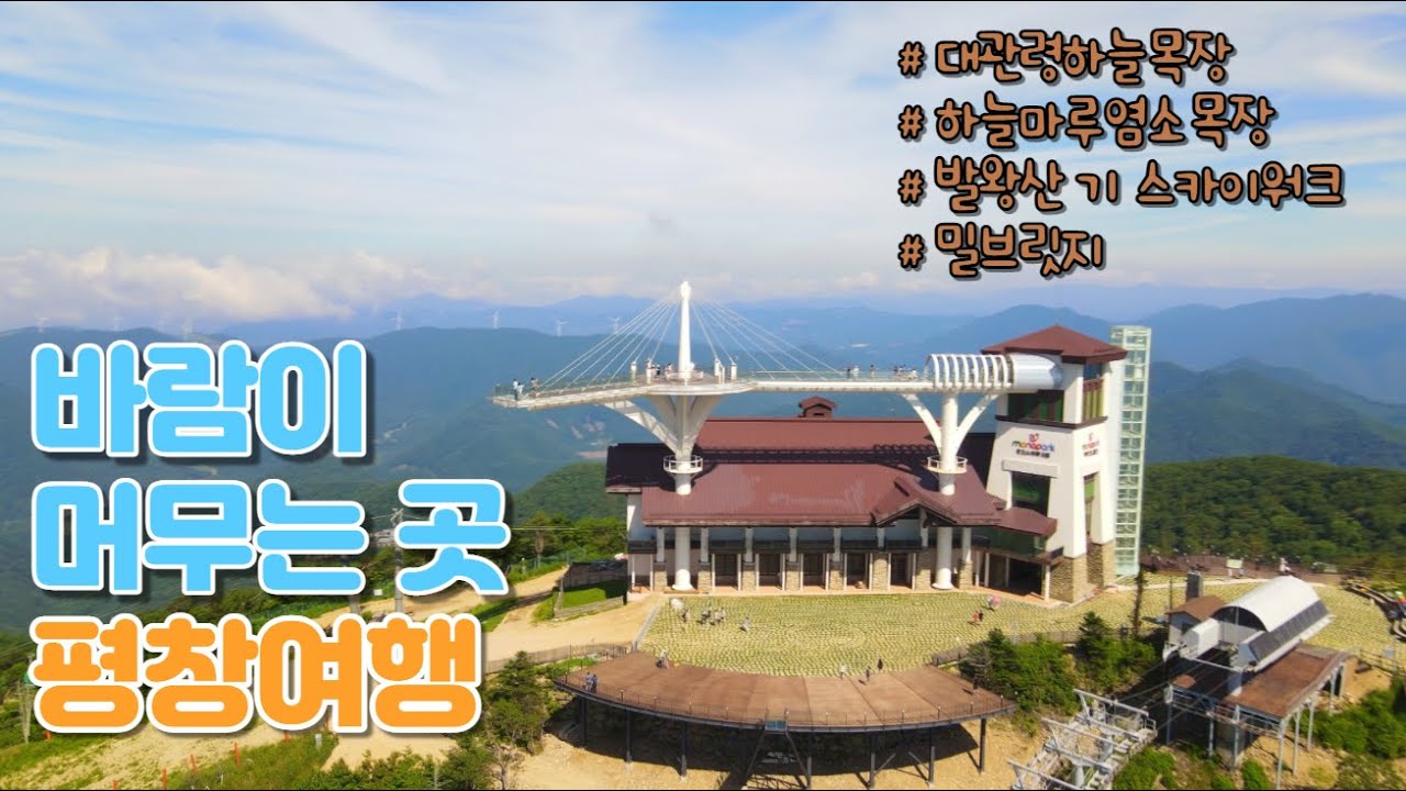 겨울말고 여름 평창 추천 여행지 : Korea travel