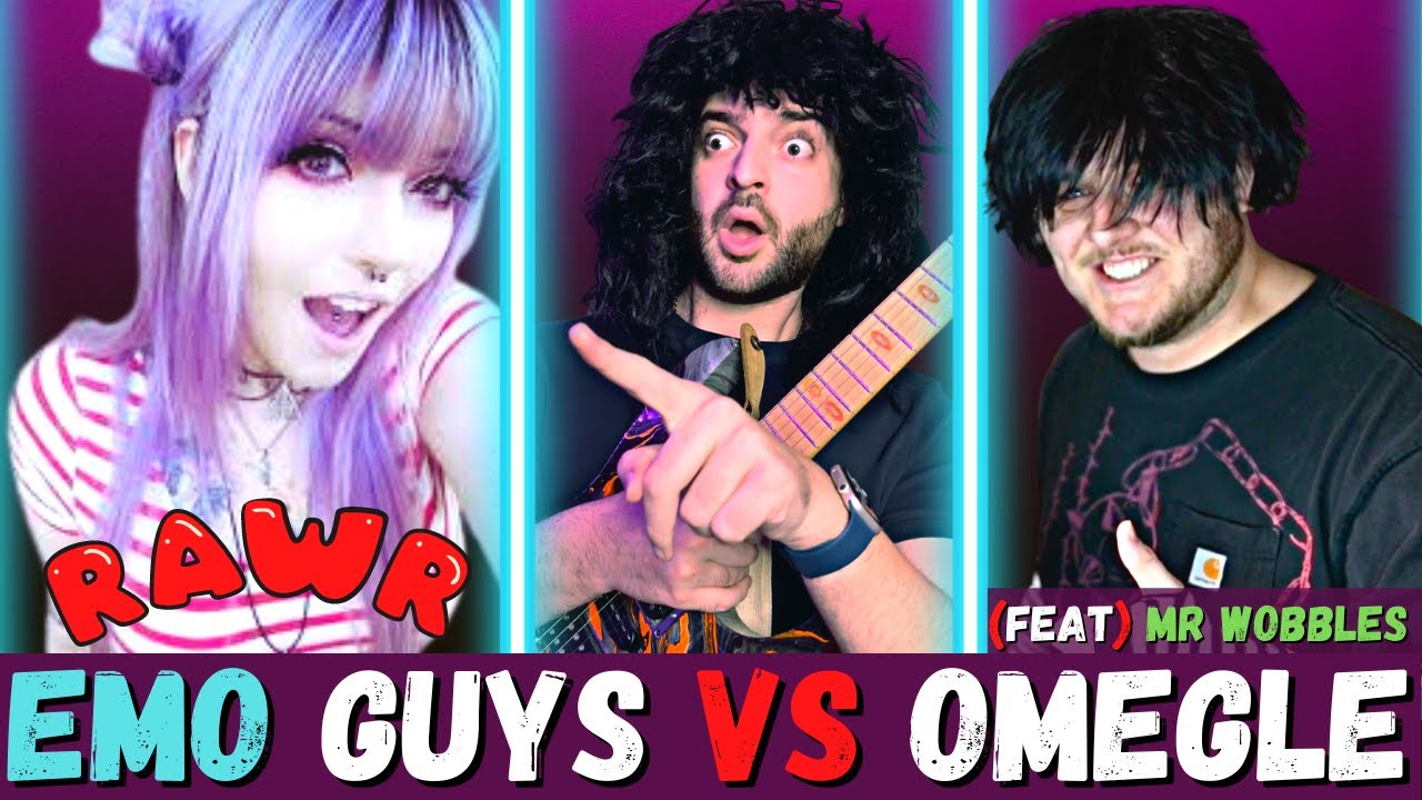 EMO GUYS SINGING vs OMEGLE!! (FUNNIEST REACTIONS)