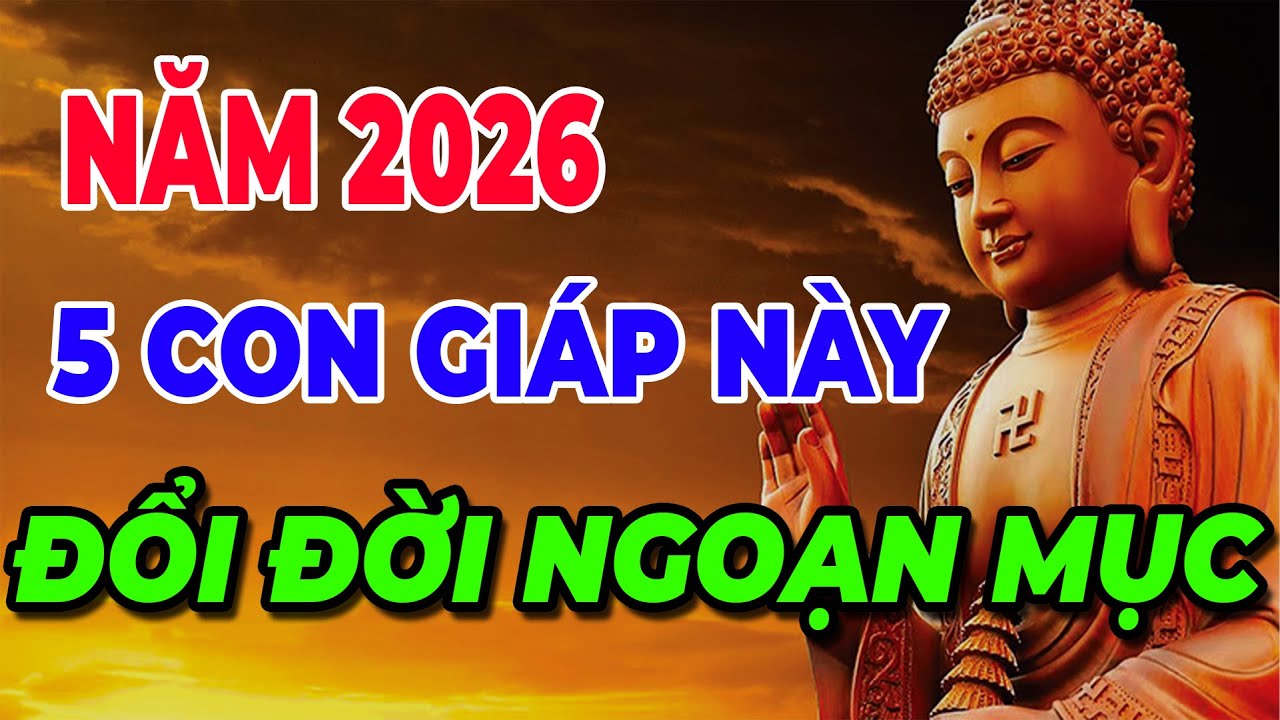 Vào Năm 2026 - 5 Con Giáp Sau Đây Sẽ Đổi Đời Ngoạn Mục, Tiền Vào Đầy Túi Không Kịp Trở Tay