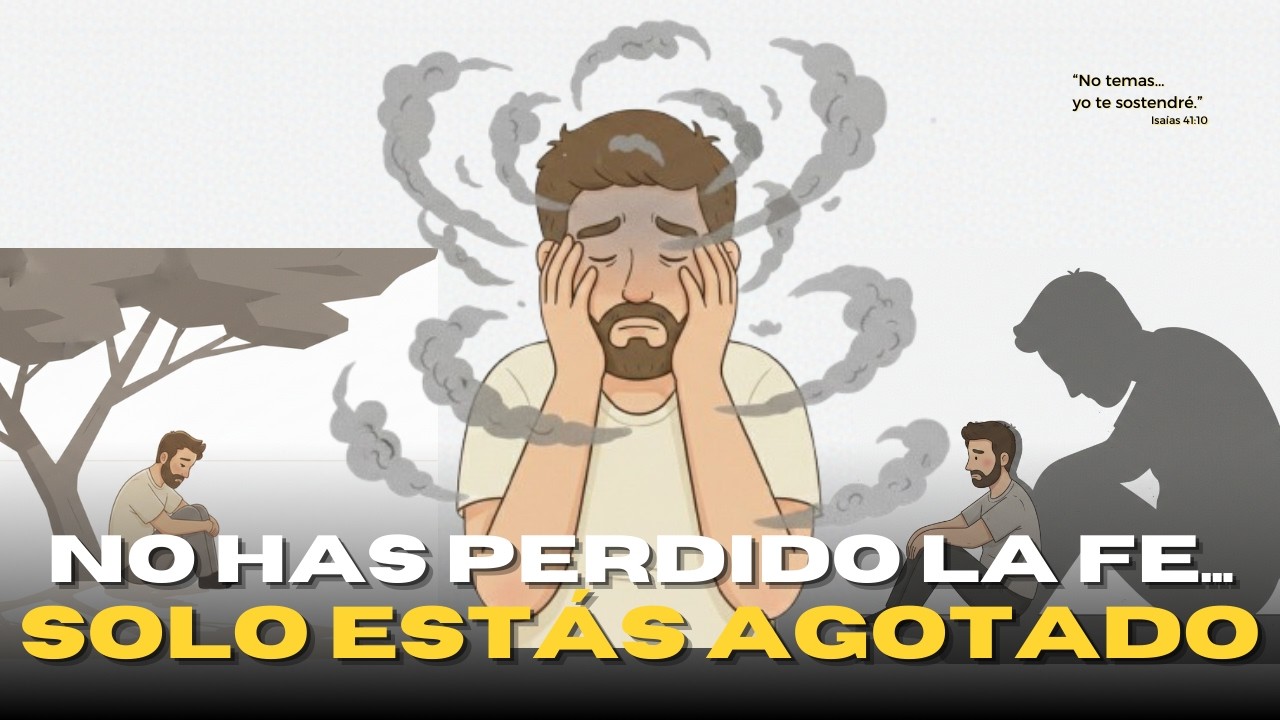 Cuando la vida pesa y tu fe está débil… Dios te sostiene