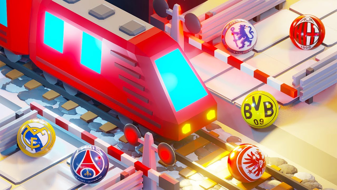 Marble Race Football Clubs - UEFA Champions League 2022-2023