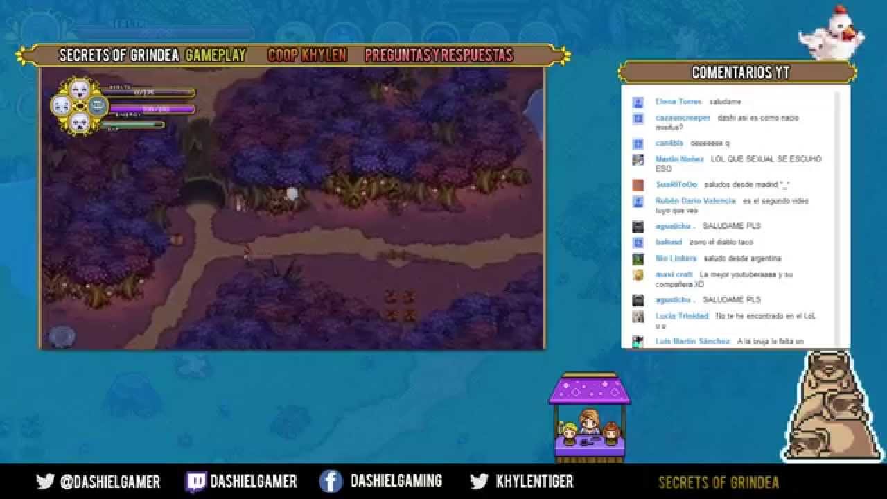 DIRECTO (ya se emiti&oacute;): Secrets Of Grindea con @Khylentiger