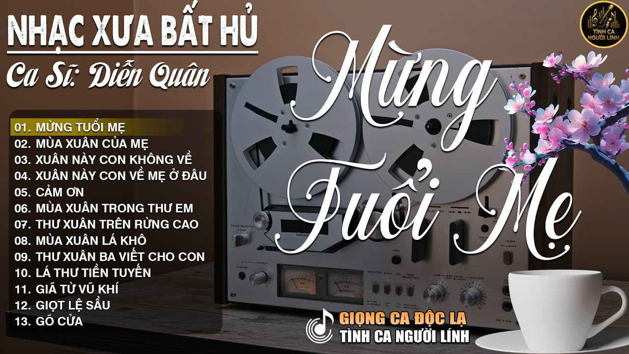MỪNG TUỔI MẸ ➤ LK Nhạc BOLERO Trữ Tình MỚI NHẤT 2026 - Nhạc Xưa DIỄN QUÂN Nghe Cực Êm TAI