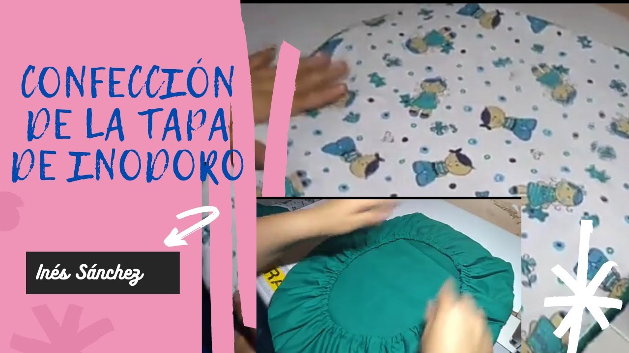 Confección de la tapa del inodoro, modelo 2