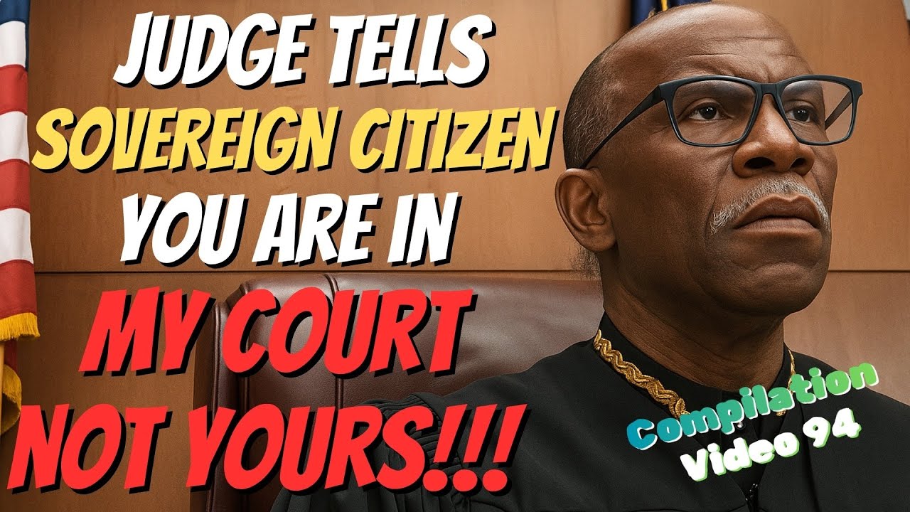 Sovereign Citizen Goes OFF the Rails in Front of NO-NONSENSE Judge!