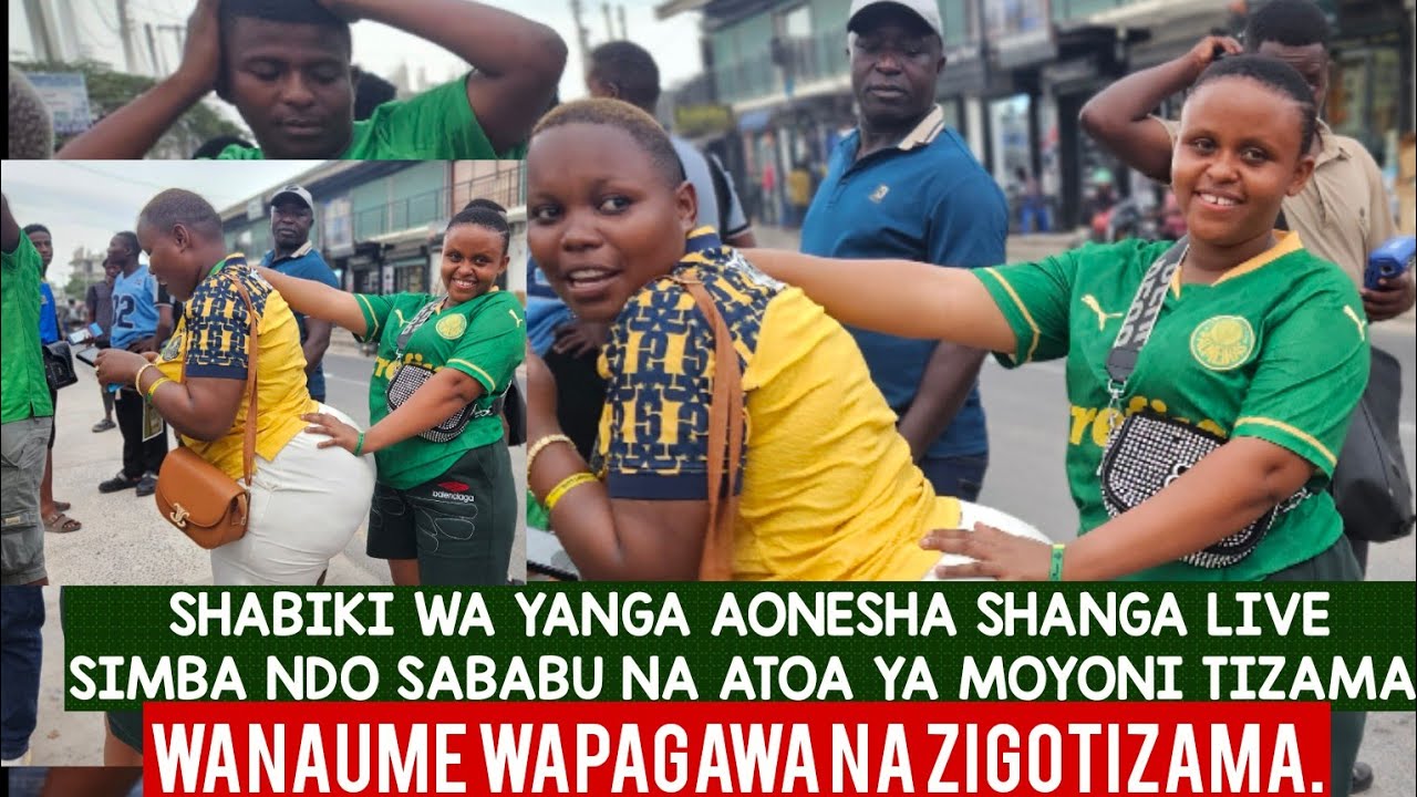 SHABIKI WA YANGA ATOA YA MOYONI KISA SHANGA WANAUME WAPAGAWA #yanga #simba #viral #funny #sports 