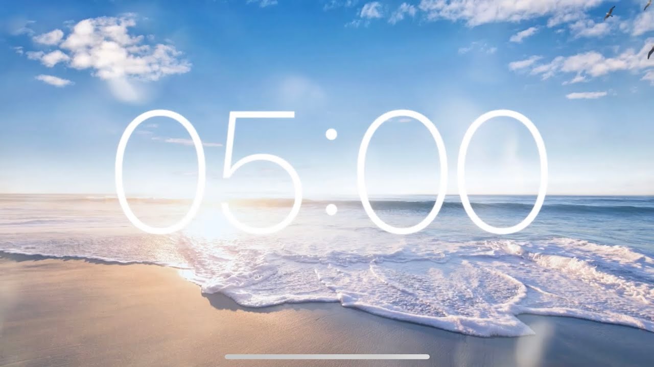 5 Minute Timer - Sounds of the Beach