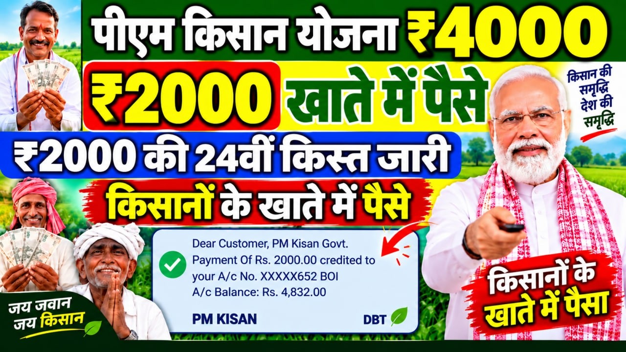 PM Kisan 24th Installment Date 2026 Official Update | PM Kisan 24th Installment Release Date | PM...
