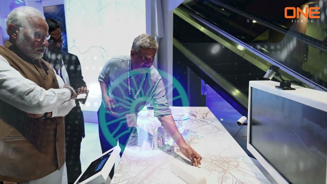 GLOBAL MOBILITY SUMMIT   360&deg; PROJECTION   INDIA ON THE MOVE
