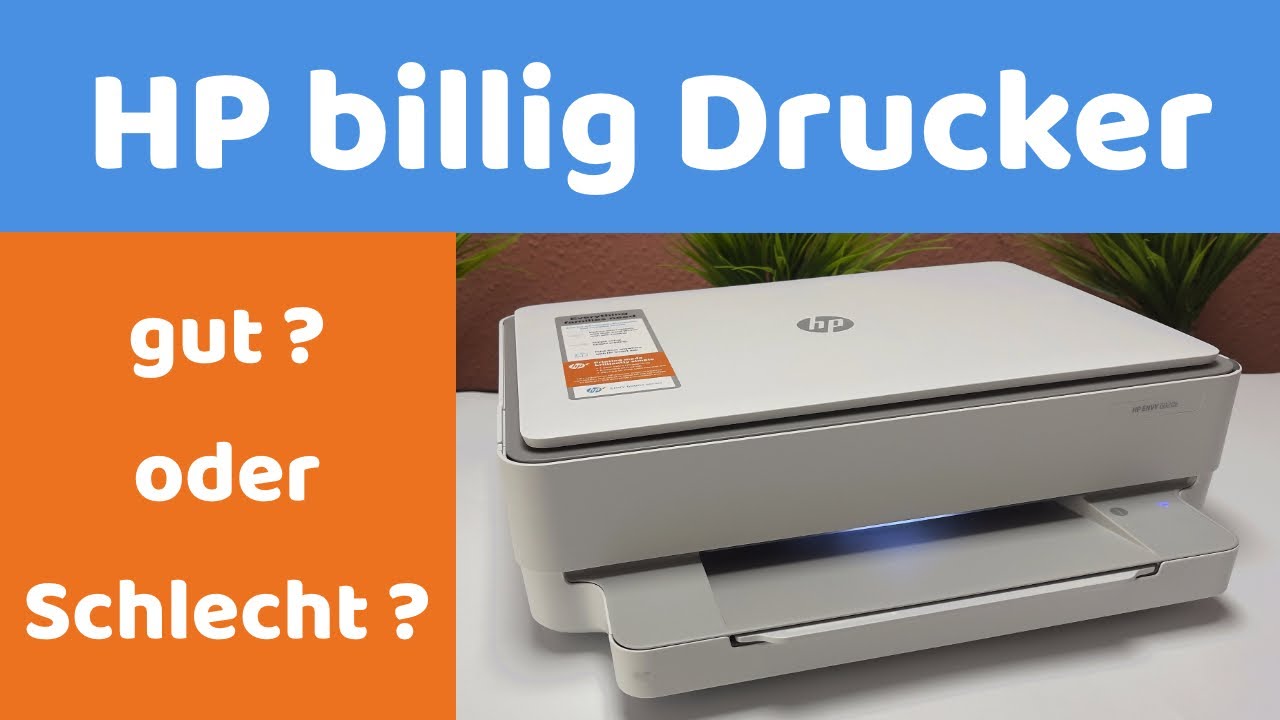 HP Drucker Envy 6020 der Amazon Bestseller im Test! HP Drucker unter 100 Euro ! Gut? oder Schlecht ?