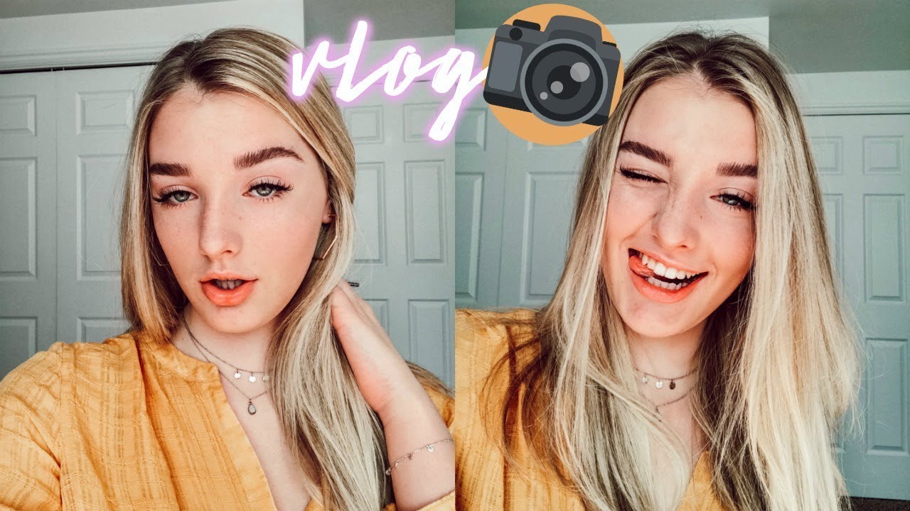 HANG WITH ME! while i do my makeup! | vlog