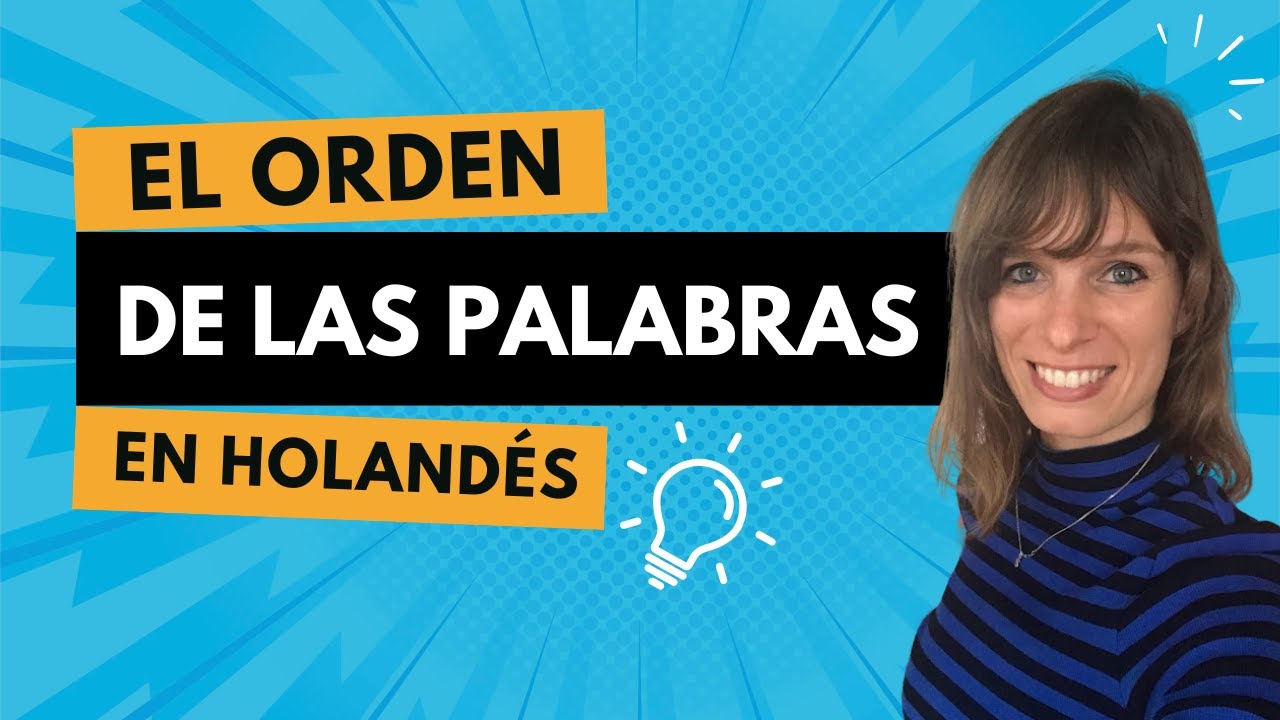 El orden de las palabras en holandés #dutch #holandes #nederlands #aprenderholandes