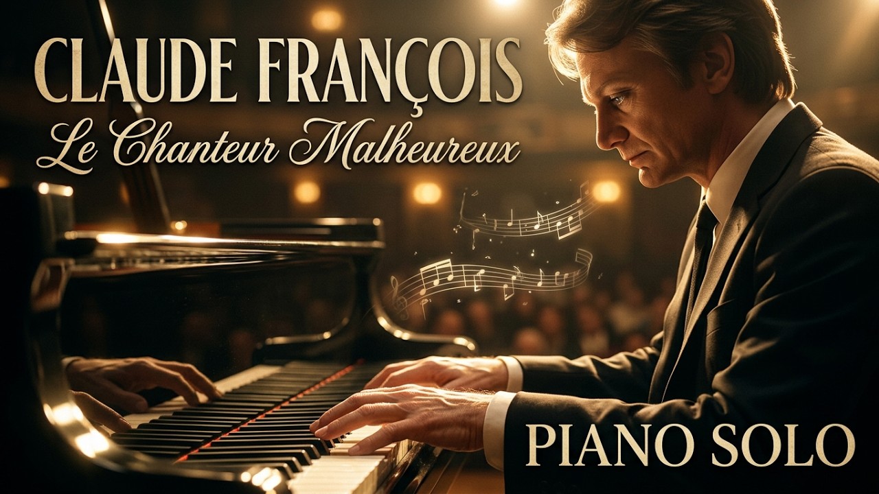 Claude François - Le Chanteur Malheureux - Piano (+ Partition)