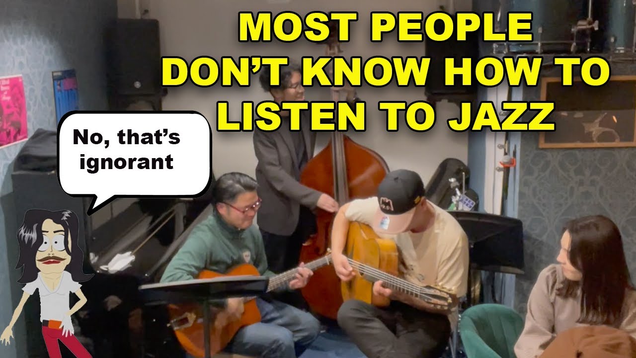 Playing Jazz Guitar For An Audience That Doesn't Know How To Listen To Jazz